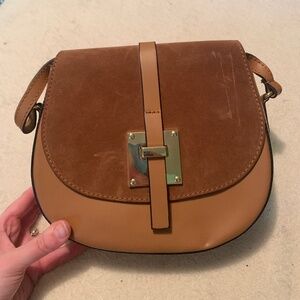 Handmade Italian Leather Crossbody Purse